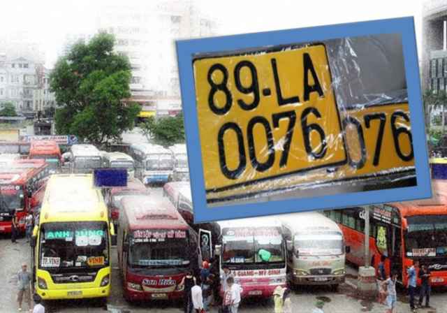 Sơn biển vàng cho xe kinh doanh vận tải là có lợi