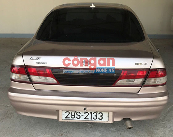 Chiếc ôtô dùng để vận chuyển ma túy