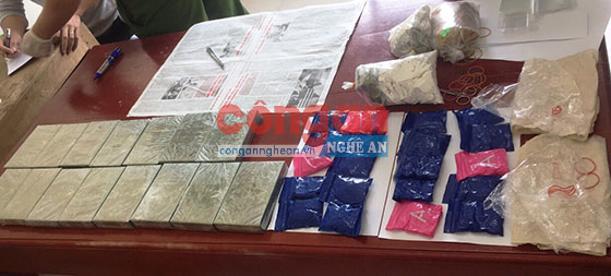 Tang vật bị thu giữ trong Chuyên án