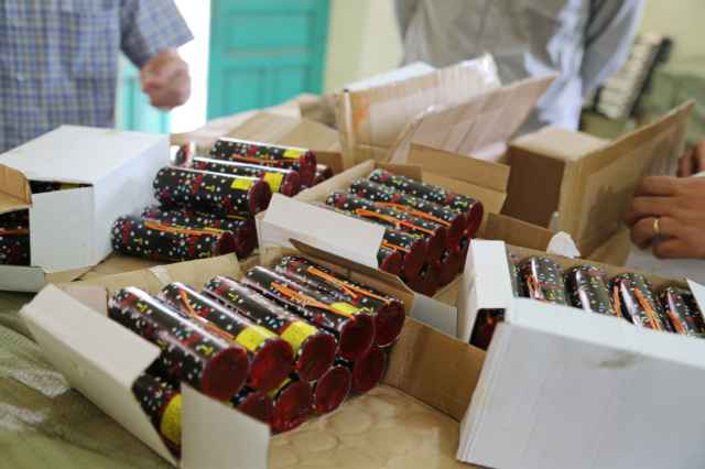 Cận cảnh loại pháo bị thu giữ