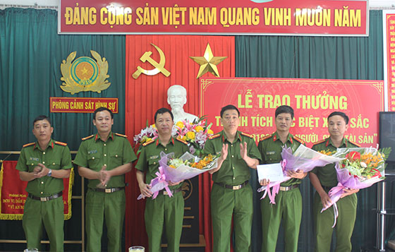 Trao thưởng chuyên án 318G