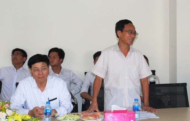Đại diện khối Yên Bình gửi lời cảm ơn sâu sắc UBND tỉnh, TP Vinh và nhà đầu tư đã hiện thực hóa ‘ước mơ có Trường Tiểu học’ suốt 13 năm qua của người dân