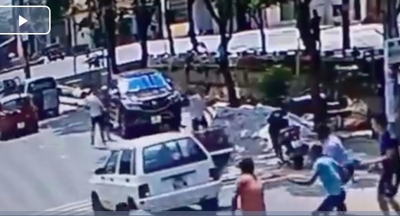 Hàng chục côn đồ hỗn chiến, nổ súng để siết nợ