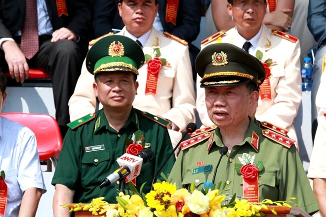Bộ trưởng Tô Lâm phát biểu tại buổi Lễ
