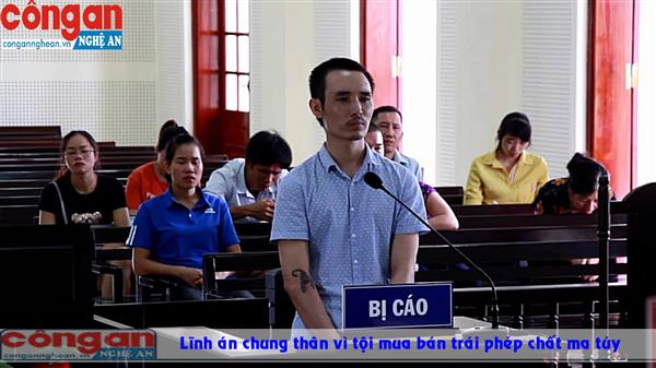 Lĩnh án chung thân vì tội mua bán trái phép chất ma túy