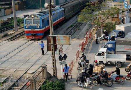 Quy tắc giao thông khu vực đường ngang
