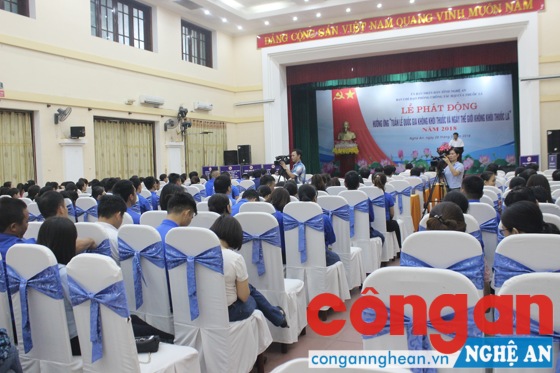 Toàn cảnh lễ phát động