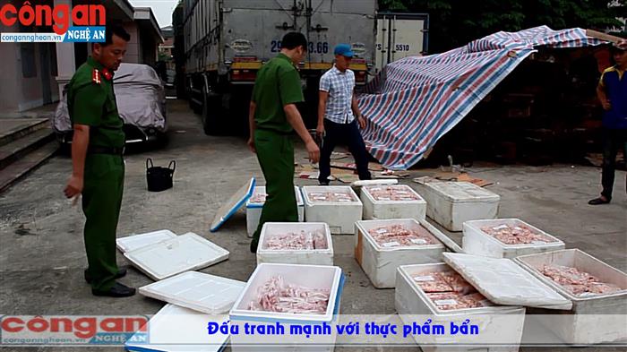 Đấu tranh mạnh với thực phẩm bẩn