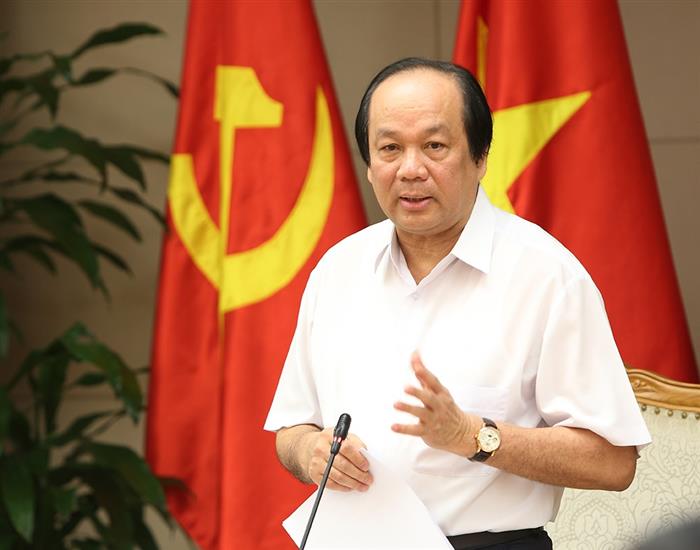 Bộ trưởng Mai Tiến Dũng: Tỉ lệ cắt giảm danh mục sản phẩm, hàng hoá kiểm tra chuyên ngành cần phải tiếp tục cải thiện hơn. Ảnh: VGP/Nhật Bắc