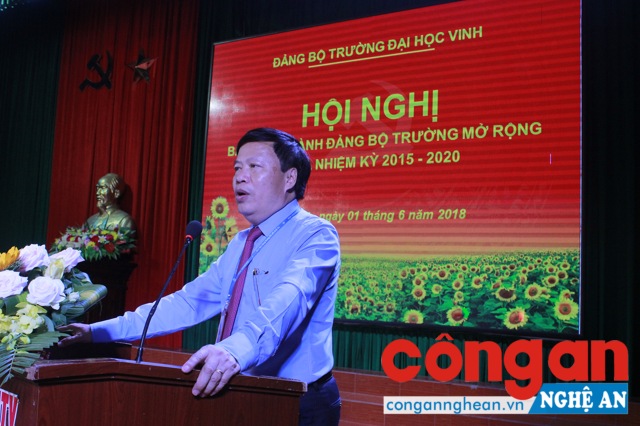 Hội nghị Ban Chấp hành Đảng bộ mở rộng giữa nhiệm kỳ 2015-2020