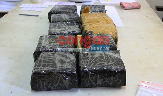 Tang vật bị thu giữ