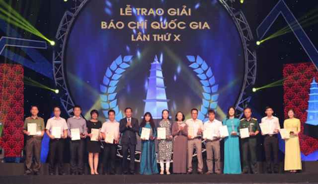 105 tác phẩm xuất sắc sẽ được vinh danh tại Lễ trao Giải Báo chí quốc gia năm 2017