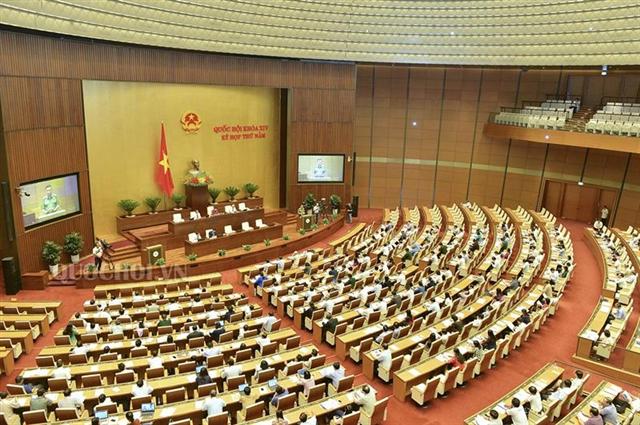 Quốc hội nghe trình bày Tờ trình và Báo cáo thẩm tra dự án Luật Công an nhân dân (sửa đổi)
