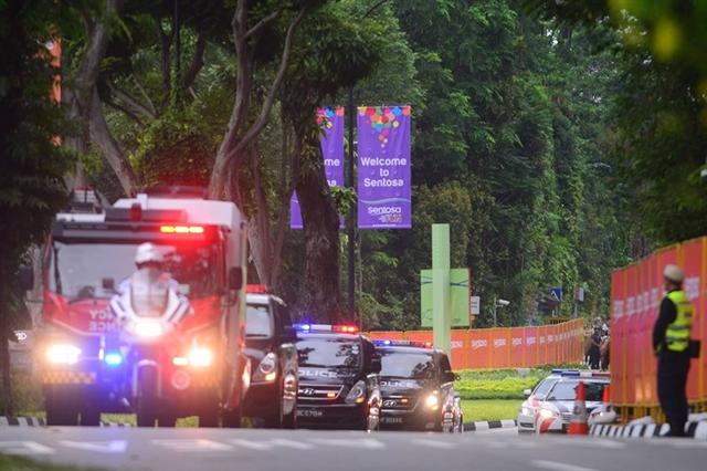 Theo kế hoạch cuộc gặp diễn ra vào lúc 9h sáng (theo giờ Singapore).