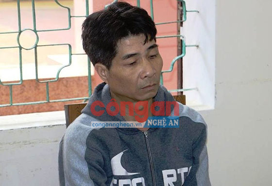 Vi Văn Nguyên thời điểm bị bắt giữ