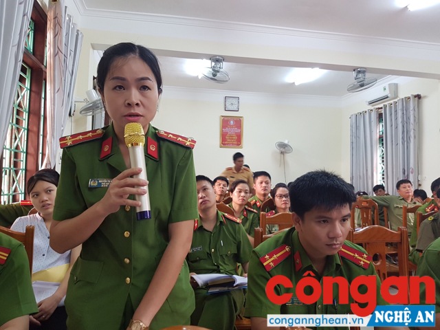 Ý kiến đề xuất của CBCS Công an huyện