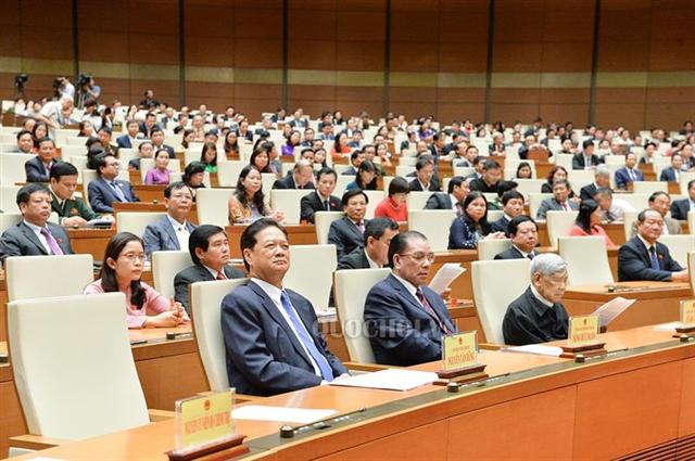 Các ĐBQH tại phiên bế mạc