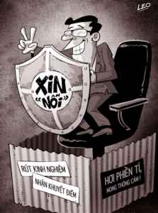 Phía sau lời xin lỗi: Dòng chữ trên hàng rào