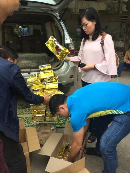 Tác giả chứng kiến việc kiểm tra, thu giữ 30 kg ma túy đá là tang vật vụ án