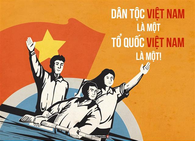 Lòng yêu nước cần biểu đạt một cách đúng đắn, tránh bị các đối tượng xấu lợi dụng (Tranh minh họa)