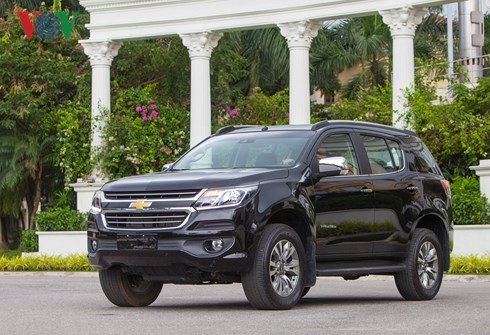 Trailblazer có doanh số tốt trong tháng 5/2018 khi đã có thể nhập xe về Việt Nam.