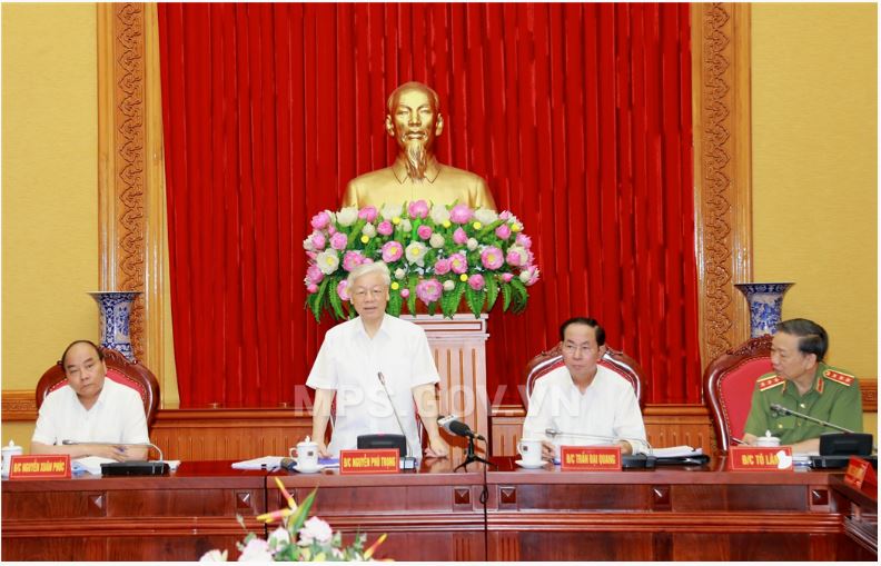 Tổng Bí thư chỉ đạo sắp xếp bộ máy, nhân sự công an