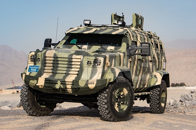 Mẫu 4x4 Guardian Tactical được đánh giá cao nhờ khả năng chống đạn, chống sức ép nổ và khả năng vượt địa hình mạnh mẽ nhờ hệ thống dẫn động 4x4. Cùng với đó, chi phí bảo hành, bảo dưỡng của mẫu xe này cũng khá thấp so với nhiều dòng xe quân sự khác hiện nay.