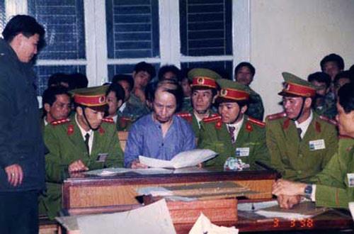 Trùm ma túy Vũ Xuân Trường ngày bị bắt. Ảnh: ĐS&PL