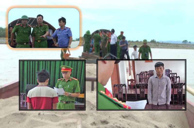 Khởi tố 2 'cát tặc'
