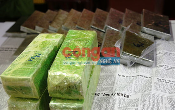 Tang vật trong Chuyên án