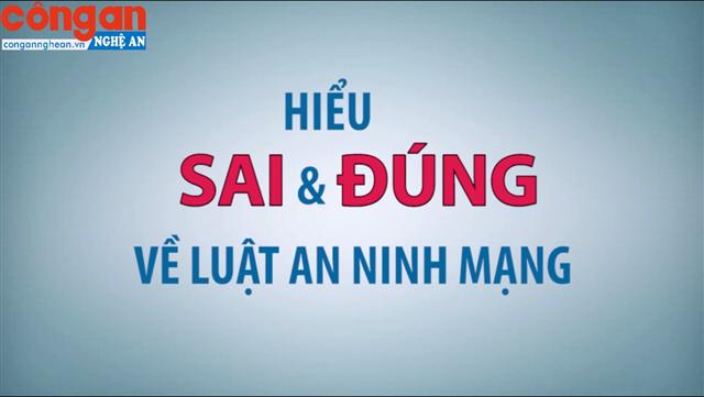 Hiểu đúng về Luật An ninh mạng