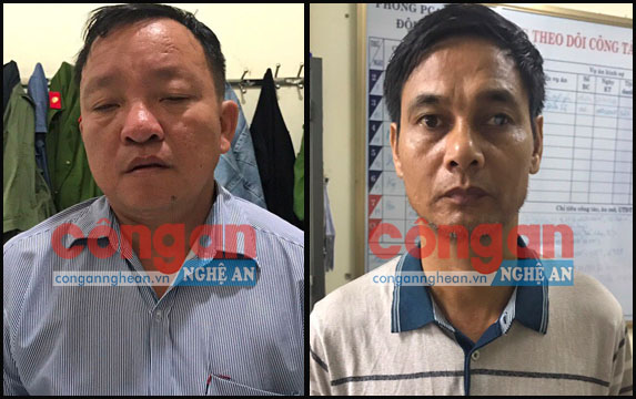 Các đối tượng bị bắt giữ trong vụ án