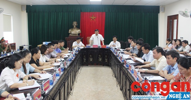 Toàn cảnh buổi tiếp dân