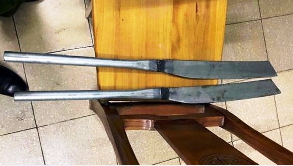 Số hung khí bị CS113 tước kịp thời.