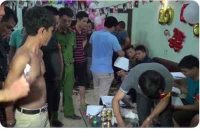 Đại tiệc ma túy trong trang trại ở Thái Bình