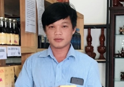 Đối tượng Minh, chủ mưu gây ra 13 vụ chiếm đoạt tiền trong tài khoản giải ngân của khách hàng.