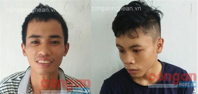 2 đối tượng Dương Đăng Trung và Nguyễn Minh Hiếu 