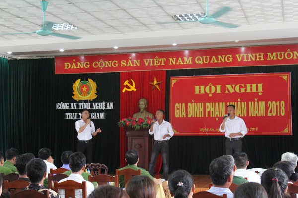 Các tiết mục văn nghệ đặc sắc do các phạm nhân biểu diễn