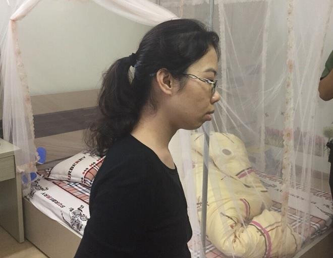 Đạm Thu Nhạn trước khi bị bắt giữ.