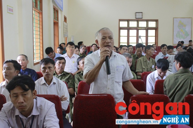 Tổ chức Diễn đàn Công an lắng nghe ý kiến nhân dân và thu hồi VK, VLN, CCHT