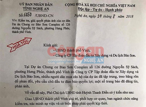 Kịp thời giải quyết kiến nghị của người dân