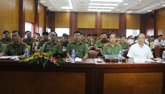 Các đại biểu tham dự Hội nghị quy chế phối hợp 688