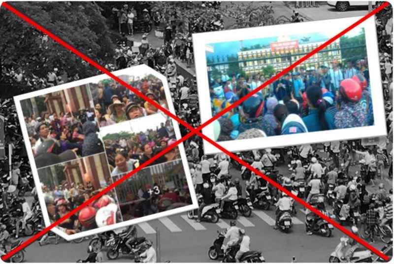 Cảnh giác chiêu bài kích động để chống phá