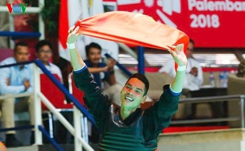 Nguyễn Văn Trí và Trần Đình Nam giành HCV ở môn Pencak Silat