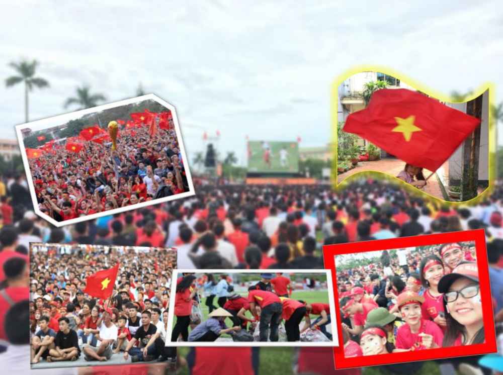 CĐV xứ Nghệ lại 'thắp lửa' chuẩn bị cho trận tranh HCĐ