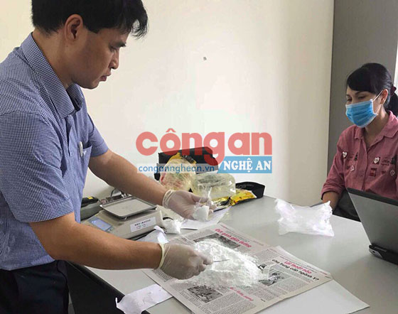 Lực lượng chức năng giám định tang vật