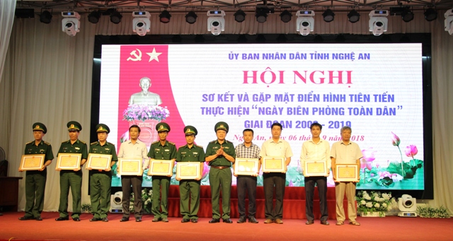 4 tập thể, 6 cá nhân được BTL BĐB tặng Bằng khen vì có thành tích xuất sắc trong thực hiện 