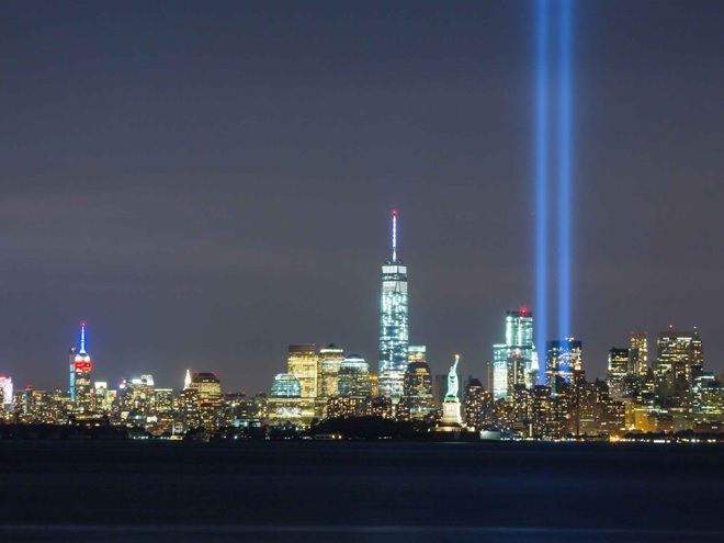 New York vực dậy và vẫn là một trung tâm tài chính, thương mại lớn nhất thế giới, 17 năm sau thảm họa. Ảnh Getty Images