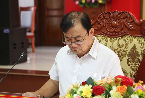 Đồng chí Lâm Kiết Tường, Phó Tổng giám đốc Đài truyền hình Việt Nam, Trưởng đoàn Kiểm tra