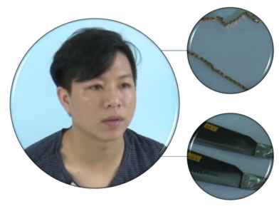 Thanh niên điển trai vác dao bầu đi cướp dây chuyền